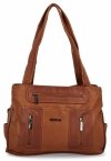 Dámská kabelka shopper bag Hernan zrzavá 3892-1