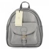 Dámská kabelka batůžek Herisson tmavě stříbrná 1102L338