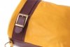 Kožené kabelka batůžek Genuine Leather žlutá 6010