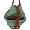 Dámská kabelka batůžek Herisson světle zelená 1502H301