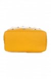 Kožené kabelka shopper bag Vittoria Gotti žlutá V3077