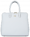 Kožené kabelka kufřík Vittoria Gotti bílá V2392