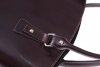 Kožené kabelka psaníčko Genuine Leather čokoládová 858(1