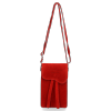 Kožené kabelka univerzální Vittoria Gotti červená V6256C