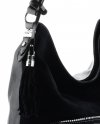 Kožené kabelka univerzální Velina Fabbiano černá VF6147