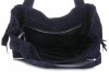 Kožené kabelka shopper bag Vittoria Gotti tmavě modrá V6048