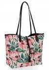 Dámská kabelka shopper bag David Jones růžová 6755-2