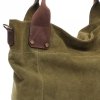 Kožené kabelka univerzální Genuine Leather zelená 811746