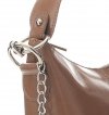 Klasická kabelka z kůže do ruky s dlouhým páskem