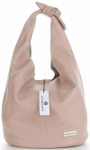 Kožené kabelka univerzální Vittoria Gotti pudrová růžová V693658
