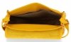 Kožené kabelka listonoška Vittoria Gotti žlutá V5985