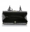 Kožené kabelka kufřík Vittoria Gotti šedá V817