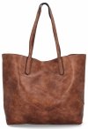 Dámská kabelka shopper bag Herisson hnědá 18R301
