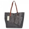 Dámská kabelka shopper bag Herisson šedá H8805