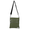 Kožené kabelka univerzální Vittoria Gotti zelená B19