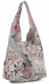 Kožené kabelka shopper bag Vittoria Gotti růžová VF9802