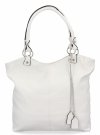 DĂĄmskĂĄ kabelka shopper bag Hernan bĂ­lĂĄ HB0150-2