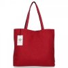 Dámská kabelka shopper bag BEE BAG červená 111-2