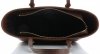 Kožené kabelka klasická Genuine Leather hnědá 3303