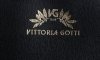 Kožené kabelka kufřík Vittoria Gotti černá V7710