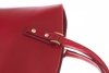 Kožené kabelka shopper bag Genuine Leather červená 11A