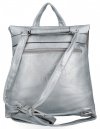 Dámská kabelka batůžek Hernan stříbrná HB0349