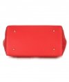 Kožené kabelka kufřík Vittoria Gotti červená V816(1