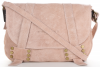 Kožené kabelka listonoška Vittoria Gotti růžová V688636