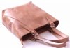 Kožené kabelka univerzální Genuine Leather zemitá 941