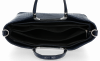 Kožené kabelka kufřík Vittoria Gotti tmavě modrá VG809