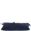 Kožené kabelka listonoška Vittoria Gotti tmavě modrá VPOS8