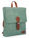 Dámská kabelka batůžek Herisson světle zelená 1502H450