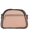Kožené kabelka listonoška Genuine Leather špinavá růžová 5100