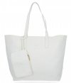 Dámská kabelka shopper bag BEE BAG bílá 2052M151