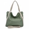 DĂĄmskĂĄ kabelka shopper bag Hernan zelenĂĄ HB0337