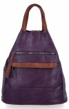 Dámská kabelka batůžek Herisson fialová 1452H2023-43