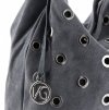 Kožené kabelka shopper bag Vittoria Gotti šedá V3077Z