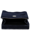 Kožené kabelka univerzální Vittoria Gotti tmavě modrá V6256C