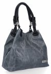 Kožené kabelka shopper bag Vittoria Gotti indigo V692754