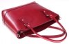 Kožené kabelka psaníčko Genuine Leather červená 858(1