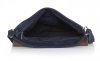 Bőr táska levéltáska Genuine Leather tengerkék 50723
