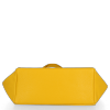 Bőr táska shopper bag Genuine Leather sárga 1158