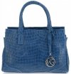 Bőr táska kuffer Vittoria Gotti jeans V1597P
