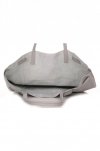 Bőr táska shopper bag Genuine Leather szürke 1158