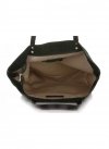 Bőr táska shopper bag Vittoria Gotti fekete V915