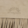 Bőr táska levéltáska Vittoria Gotti bézs DB52