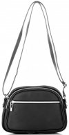 Bőr táska levéltáska Genuine Leather fekete 5100
