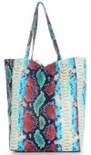 Női Táská shopper bag Vittoria Gotti türkizkék V0003