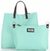 Bőr táska univerzális Genuine Leather menta 691756