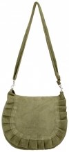 Bőr táska levéltáska Vittoria Gotti khaki V5998